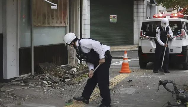 Ιαπωνία: Ισχυρός σεισμός 6,3 Ρίχτερ σε στενό μεταξύ δύο νήσων – Οκτώ ελαφρά τραυματίες