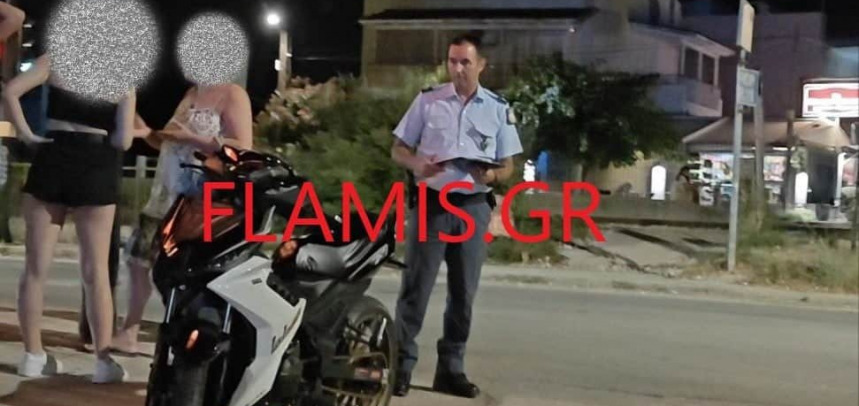 Πάτρα: Σύγκρουση ΙΧ με δίκυκλο τη νύχτα στον Καστελόκαμπο
