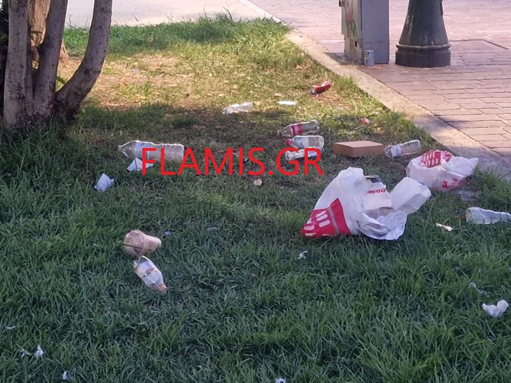 Πάτρα: Εικόνες ντροπής με σκουπίδια στα Ψηλαλώνια! Παράτησαν σακούλες και μπουκάλια… πάνω στο γκαζόν
