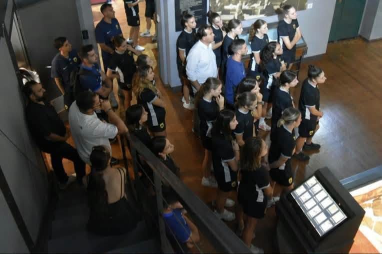 Το Δημοτικό Μουσείο Καλαβρυτινού Ολοκαυτώματος επισκέφθηκε η γυναικεία ομάδα ποδοσφαίρου της ΑΕΚ