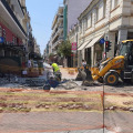 Πάτρα: Ενταση στην Ερμού για τα έργα! “Θα καλέσω την Αστυνομία”! Αιφνιδιάστηκαν άπαντες