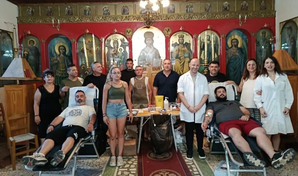 Επιτυχημένη η Εθελοντική Αιμοδοσία του Συλλόγου Οικιστών Σπιάντζας