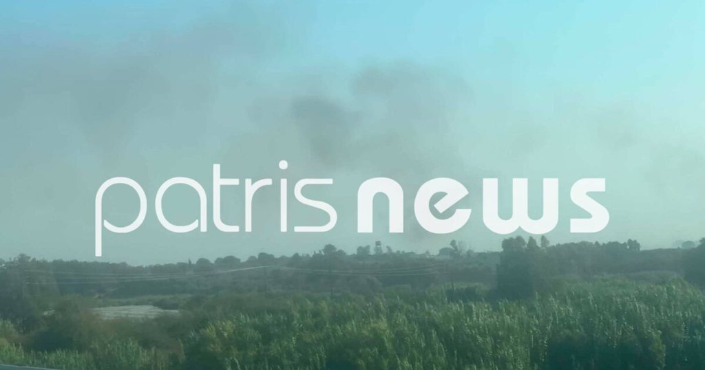 Φωτιά στο Τραγανό: Μεγάλη κινητοποίηση της Πυροσβεστικής και εναέρια μέσα