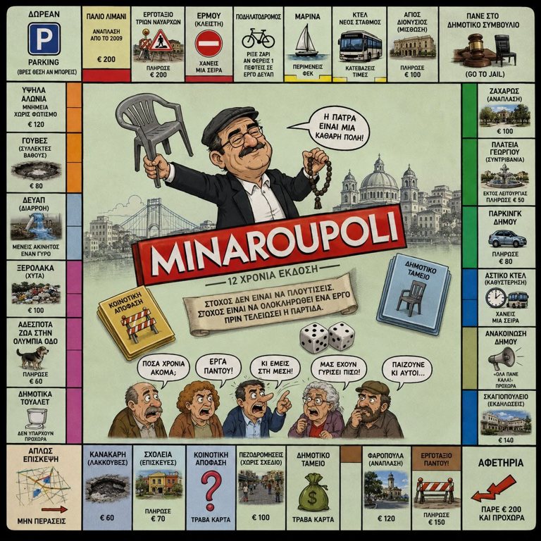 Η Πάτρα απέκτησε... τη Μονόπολή της!