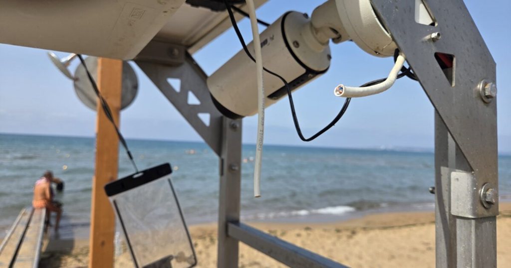 Άγνωστοι βανδάλισαν το seatrak στην Σπιάντζα