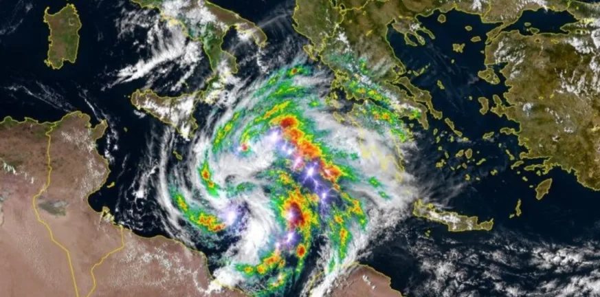 Δυτική Ελλάδα – Μεσογειακός κυκλώνας κινείται προς το Ιόνιο με ισχυρές καταιγίδες