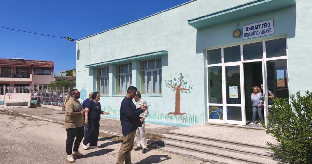 Ανανεωμένα σχολεία για μαθητές και εκπαιδευτικούς σε Κάτω Παναγιά και Κυλλήνη – Οι εργασίες που ολοκληρώθηκαν