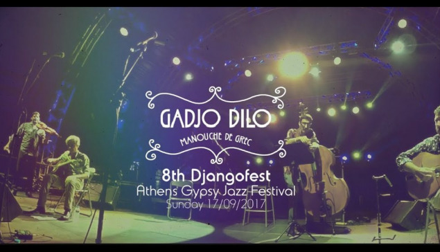 Gadjo Dilo - Ένα βράδι που ΄βρεχε (ena vradi pou 'vrehe) Live @ Djangofest Athens 2017