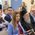Παρουσία του Δημάρχου Ανδραβίδας-Κυλλήνης, Γιάννη Λέντζα, στα Εγκαίνια του Κέντρου Καινοτομίας Δυτικής Ελλάδας