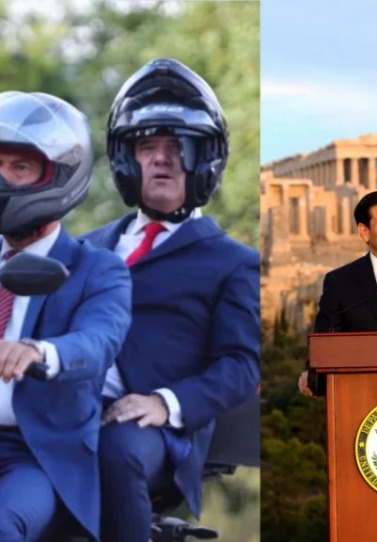 Ο easy rider της Πνύκας και το γλυκό αχλάδι στο κέντρο της Αθήνας