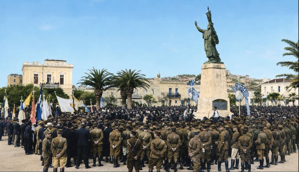 Πάτρα: Τότε έγκιναν τα αποκαλυπτήρια του αγάλματος του Παλαιών Πατρών Γερμανού