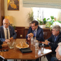 Συνάντηση Στ. Καννή με Θ. Πλεύρη στο Λάτσειο-Στο επίκεντρο τα αντισταθμιστικά έργα και η παραχώρηση της ΣΕΤΤΗΛ στον Δήμο Πύργου